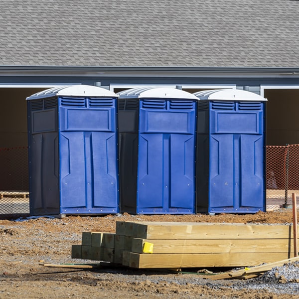 what is the cost difference between standard and deluxe porta potty rentals in Lynn Center Illinois